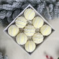 thumbnail image 4 of WEGFTDUOP 9pcs Gift Boxed Soft Macaron Christmas Ball Decorative Hanging Ornaments, 4 of 6