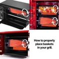 thumbnail image 4 of Brazilian Flame Flat Rotisserie Grill Basket - Fish, 4 of 10