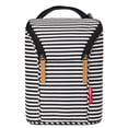 thumbnail image 1 of Bolsa para biberón Skip Hop Grab & Go a rayas negras y blancas, 1 of 5