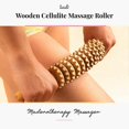 thumbnail image 2 of Accessories Anti Cellulite Masseur Rouleau de Massage Cuisse Appareil Maderothrapie Bois 40 cm, 2 of 5