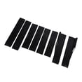 thumbnail image 4 of Faldón lateral trasero de 78,7 pulgadas, extensión de faldón lateral negro brillante, panel basculante, alerón, divisor basculante para coche universal, 4 of 14