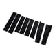 thumbnail image 4 of Faldón lateral trasero de 78,7 pulgadas, extensión de faldón lateral negro brillante, panel basculante, alerón, divisor basculante para coche universal, 4 of 14
