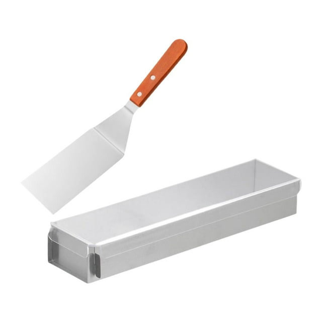 Molde rectangular para hacer tiramisú, extraíble y resistente, para repostería tapa acrílica corta