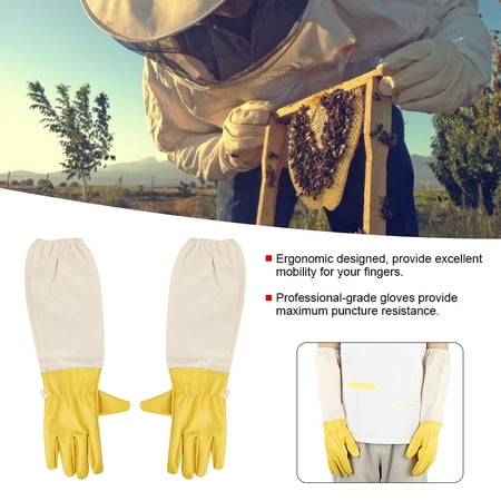 

YOUTHINK Protective Gloves Good Elasticity Beekeeping Sleeves For Farm Gardening Farmer Factory Beekeeper Agriculture Beekeeping Home