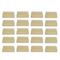 thumbnail image 4 of Utensilios de cocina, 20 piezas, cepillo de limpieza de esponja multifuncional, cepillo para limpiar platos, cepillo para quitar manchas, utensilios de cocina, blanco cremoso, 20 piezas, 4 of 5