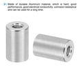 thumbnail image 4 of M3 Aluminum Spacers, 6 Pcs Metal Spacer Aluminum 3mm ID x 6mm OD x 10mm L Threaded Spacer Screw Standoff, Silvery, 4 of 6