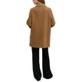 thumbnail image 2 of Tahari womens  Paula Wool-Blend Coat, m, Brown, 2 of 4