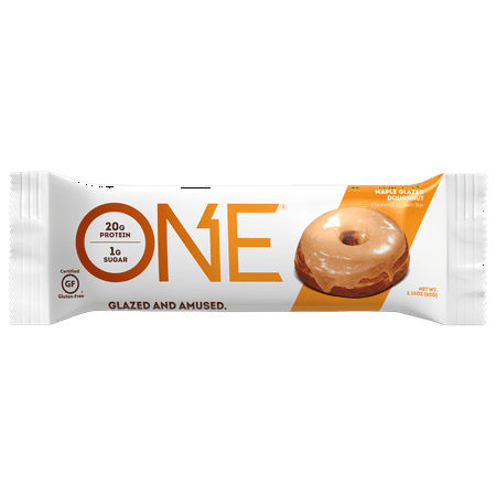 ONE Brands Protein Bar, Maple Glazed Doughnut, 20g Protein, 4 Count