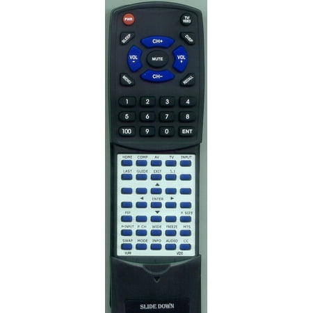 Vizio Remote Sv370xvt Replacement Remote for Vizio VUR9, VO47LFHDTV20A, VO47LFHDTV30A, SV370XVT, SV470XVT1A, SV420XVT1A ()