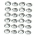 thumbnail image 5 of AURARMLET 24Pcs Silver Stainless Mixing Palette for Paints, 5 of 8