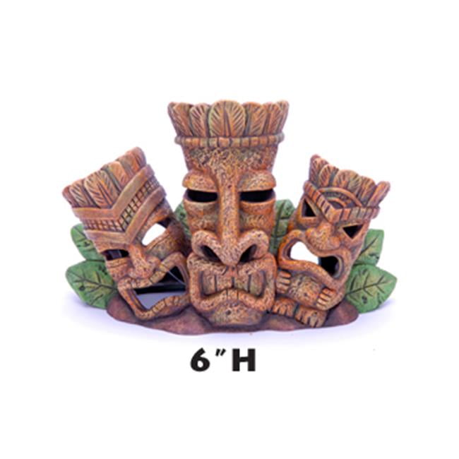 tiki aquarium decorations