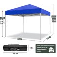 thumbnail image 4 of GVDV Canopy Tent, 10x10 ft Easy Pop up Outdoor Canopy Tent, Portable Straight Leg Gazebo Instant Canopy, Blue, 4 of 12