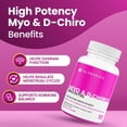 thumbnail image 2 of Nutrawave Myo-Inositol & D-Chiro Inositol 40:1 Ratio – Hormone & Cycle Support, Metabolism & Mood Support, 1000 mg, 60 Vegan Capsules, Non-GMO, Gluten-Free, 2 of 11