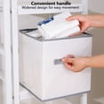 thumbnail image 6 of Foldable Storage Box - No Lid, Moistureproof, Collapsible Cube Shape Clothes Organizer Case, Daily Use, 6 of 8