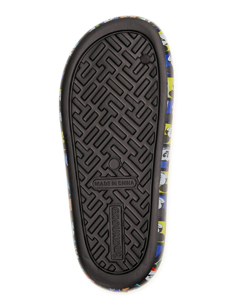 Ground Up Kids Comfort Footbed Mickey Mouse Slide Sandals  display picture 1