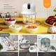 thumbnail image 4 of Picadora eléctrica de ajo LVSENLIN 350 ml, procesador de alimentos inalámbrico, 4 of 7