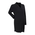 thumbnail image 5 of Ingrid & Isabel For Every Belly Women's Maternity Rib Button Down Sleepshirt, Sizes S-XXXL, 5 of 6