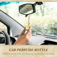 thumbnail image 5 of 200 Pcs Hanging Car Diffuser Bottles Bulk, Empty Clear Glass Air Freshener Bottles with Wooden Cap for Perfume Essential Oils Fragrance Aromatherapy Ornament(Cylinder), 5 of 10