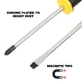 thumbnail image 3 of GreatNeck Screwdriver Set with Cushion Grip & Magnetic Tip, 2 Piece Set, 3 of 7
