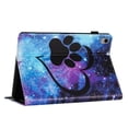thumbnail image 6 of Feishell for iPad 10th Gen 10.9" 2022 Smart Case,Auto Wake/Sleep Slim Lightweight Colorful Pattern PU Leather Flip Folio Stand Card Slots Wallet Case Cover with Pencil Holder,Heart&Cat Claw, 6 of 12