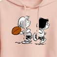 thumbnail image 3 of Peanuts - Marcie Patty Football - Juniors Cropped Pullover Hoodie, 3 of 6