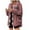 Hot Pink, variant on JYnXIANTI Womens Corduroy Plaid Jacket Shacket Patchwork Long Sleeve Warm Coats Button down Hooded Boyfriend Outwear with Pocketed