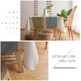 thumbnail image 3 of tablecloths Rectangular Rectangle Tablecloth Burlap Farmhouse Dining Table Cover Rustic Table Cloths Party Tablecloth Christmas Table Cloth (Rectangle/Oblong锛 x - Seats), 3 of 7