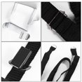 thumbnail image 2 of WRITWAA 2Pcs Over Door Hanging Organizer Bag PP Black for Household Users, 2 of 6