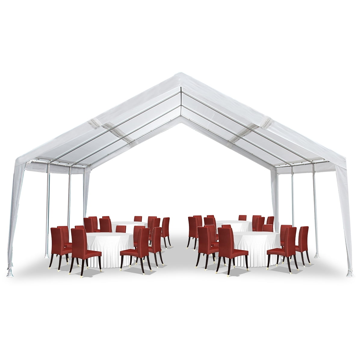 King Canopy Expandable Canopy 12′ x 20′ / 20′ x 20′, Steel Frame, 8-Leg, White King Canopy Expandable Canopy 12′ x 20′ / 20′ x 20′, Steel Frame, 8-Leg, White Sansujyuku sansujyuku.com