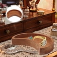 thumbnail image 4 of Wooden Storage Tray Home Use Desktop Jewelry Essential Oil Bottle Tray Moon Tray, 4 of 10