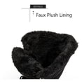 thumbnail image 4 of Snow Boots for Women Waterproof Mid Calf Faux Fur Lined Anti Slip Lace Up Hinking Snow Shoes for Winter Outdoor, 4 of 9