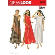 New Look Sewing Pattern 6229 Misses Dresses, Size A (8-10-12-14-16-18)