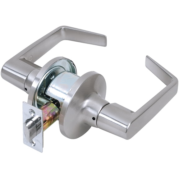Cortland Grade 2 Light-Duty Passage Lever, Satin Chrome