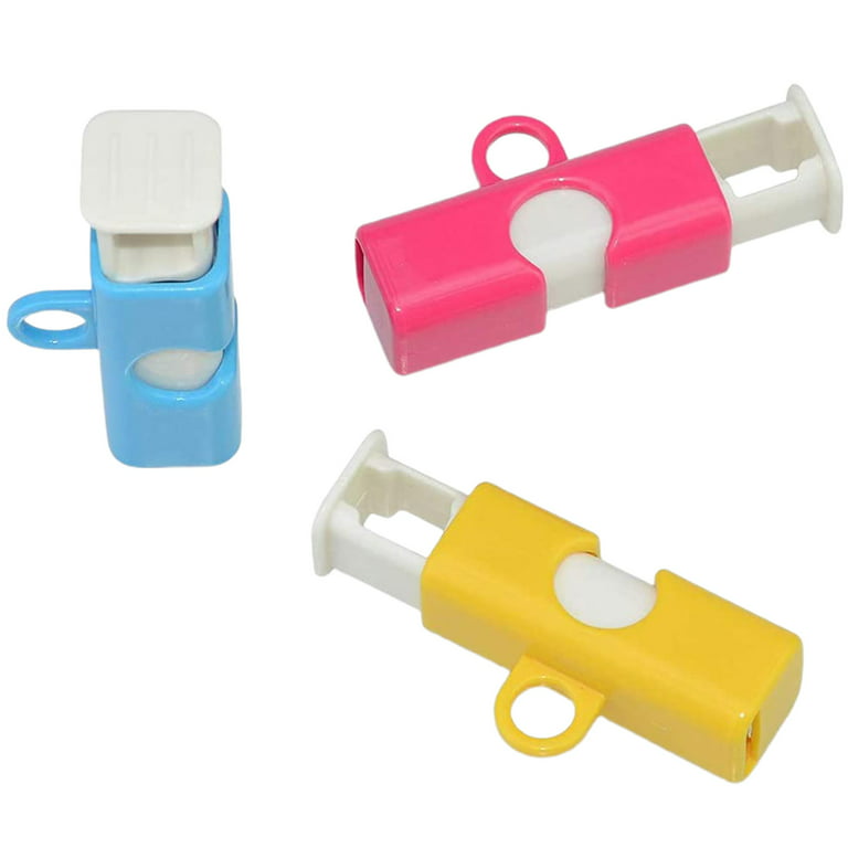 Travelwant 3Pcs Plastic Sealing Clips, Bag Clips,Bag Clips for