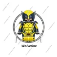 thumbnail image 5 of Hot Toys G0172 Nuevo Deadpool Dibujos Animados Mini Modelo Ladrillo Ensamblar Figuras De Acción Muñeca Accesorio Compatible Bloques De Construcción Juguetes Regalo, 5 of 5