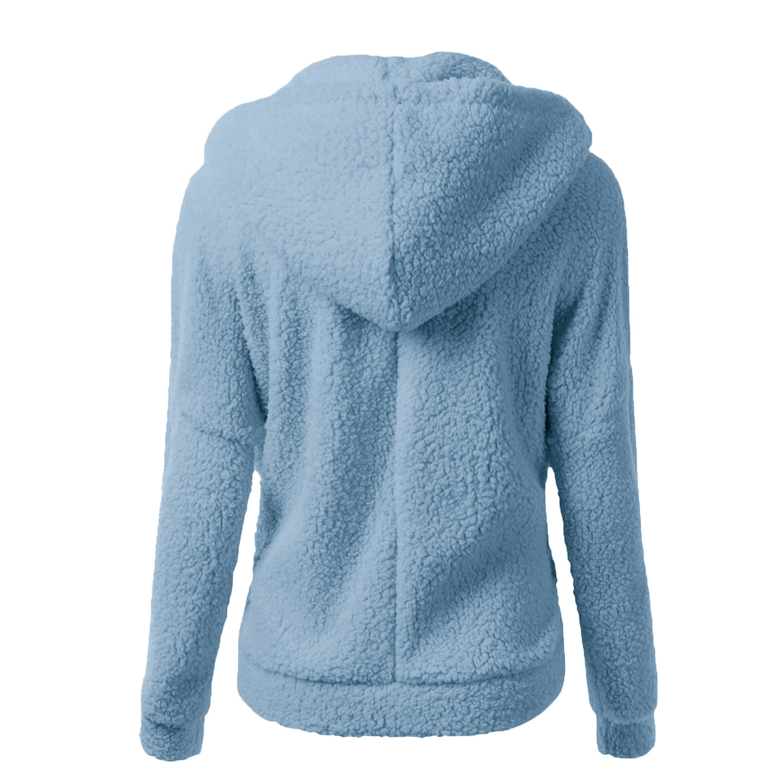 Manteau Polaire Femme Avec Capuche - Sweat Zippé Chaud Décontracté - Grande Taille - Pour Sport, Loisirs, Hiver Doux