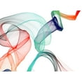 thumbnail image 2 of Orlov, Irena 32x25 White Modern Wood Framed Museum Art Print Titled - Dynamic Movement V, 2 of 4