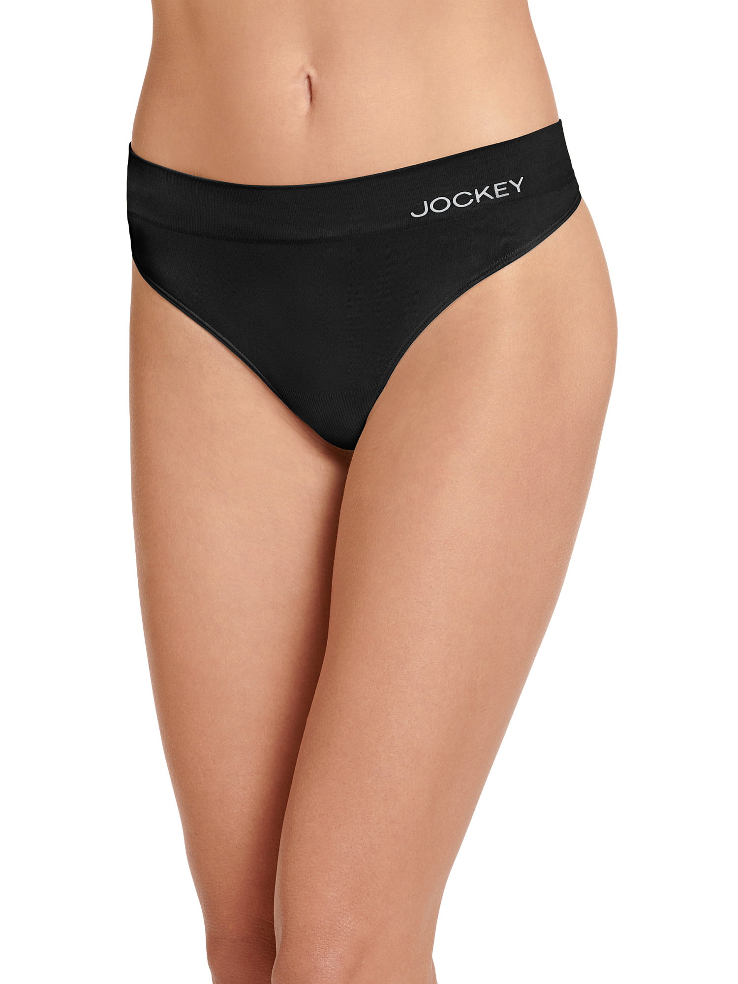 Jockey® Essentials Women's Seamfree® Eco Thong Underwear, No Line Panties, 3  Pack, Sizes Small-3XL, 5330 