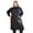 Black, variant on Fiykzur Cotton Linen Baking Plus Size Aprons for Women with Pockets Kitchen Cooking