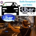 thumbnail image 4 of Placa Señal Coche Con Lámpara Indicadora Taxi Con Ventosa (USB Azul), 4 of 8