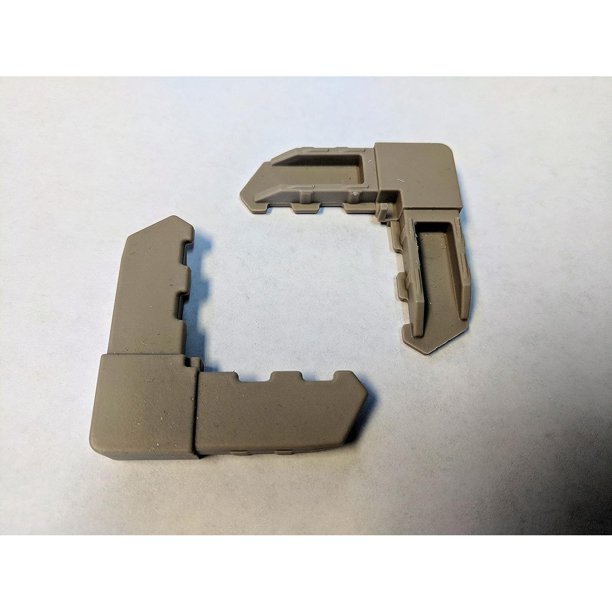 Window Screen Kit w/Champagne Aluminum Frame, Corners, Spline, , Pull