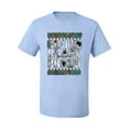 thumbnail image 2 of Wild Bobby Gifted Black and Proud Black Pride Men's Graphic T-Shirt, Light Blue, Large, 2 of 5