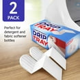 thumbnail image 3 of Laundry Detergent Cup Holder & Laundry Drip Catcher - 2-Pack, White Plastic - Slides Under Tub for Universal Detergent Drip Tray & Spill Prevention, 3 of 5