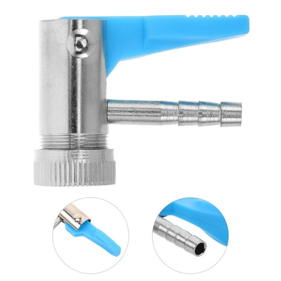 WHAMVOX Inflator Chuck Copper Air Chuck Tire Inflation Nozzle Air Compressor Connect Hose Fitting Essential Tire Connector Accessory