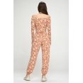 thumbnail image 2 of Loungwear Oxido Jogger Leopard Top Hombro Descubierto Pants Talla Chico, ,Miley+Molly Miley+Molly M5644ST, 2 of 2