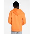 thumbnail image 3 of Athletic Works Men's and Big Men's Fleece Zip Hoodie Sweatshirt, Size S-5XLT, 3 of 6