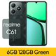 thumbnail image 3 of Realme C61 Smartphone Octa-Core Diseño delgado de 17,74 mm Carga SUPERVOOC de 45 W Cámara AI de 50 MP Pantalla HD de 6,74 pulgadas y 90 Hz IP54, 3 of 5