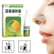 Angle View: Chinese Traditional Herb Spray Natural Plants Nose Nasal Spray Nose Comfort Spray