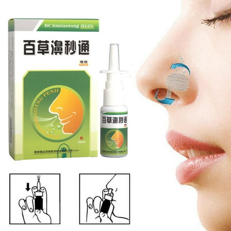 Chinese Traditional Herb Spray Natural Plants Nose Nasal Spray Nose Comfort Spray