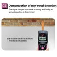 thumbnail image 2 of Graflsoa WS120 Advanced Wall Scanner for Detecting Metal, Wood, and Live Wires in Walls, Floors, and Ceilings with High Accuracy and Portable Design (Batteries Not Included), 2 of 7
